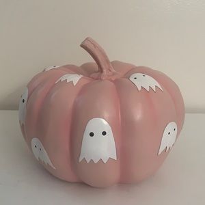 Halloween Pink Ghosts Pumpkin Super Cute. Brand New.